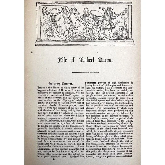 Burns Complete Poetical Works Illustrated 1876 1st Edition Victorian Poetry E66 - Picture 6 of 6